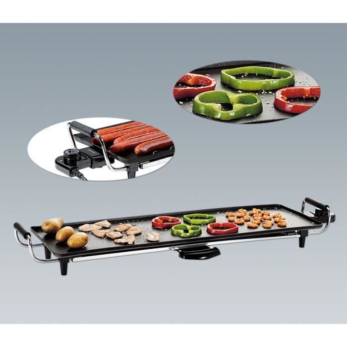 PLANCHA XXL BLACK IDÉAL GRANDE FAMILLE ET GRILLADE PARTY MEGA PROMO
