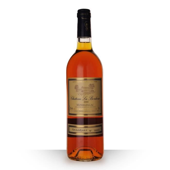 Château la Borderie 2000 AOC Monbazillac - 75cl - Vin Blanc
