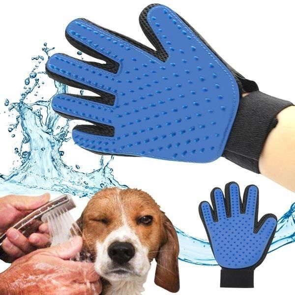 Outil de nettoyage de la brosse de douche de massage de chiens et de gel de silice