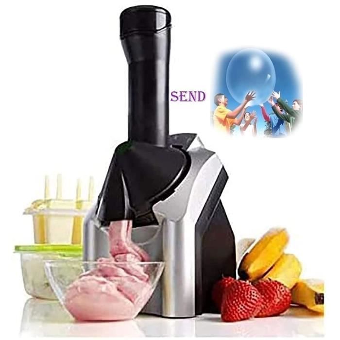 Machine a Crème Glacée a La Maison Et Machine a Crème Glacée Électrique a Dessert Glacé Aux FruitsSorbet Électronique de Machine a