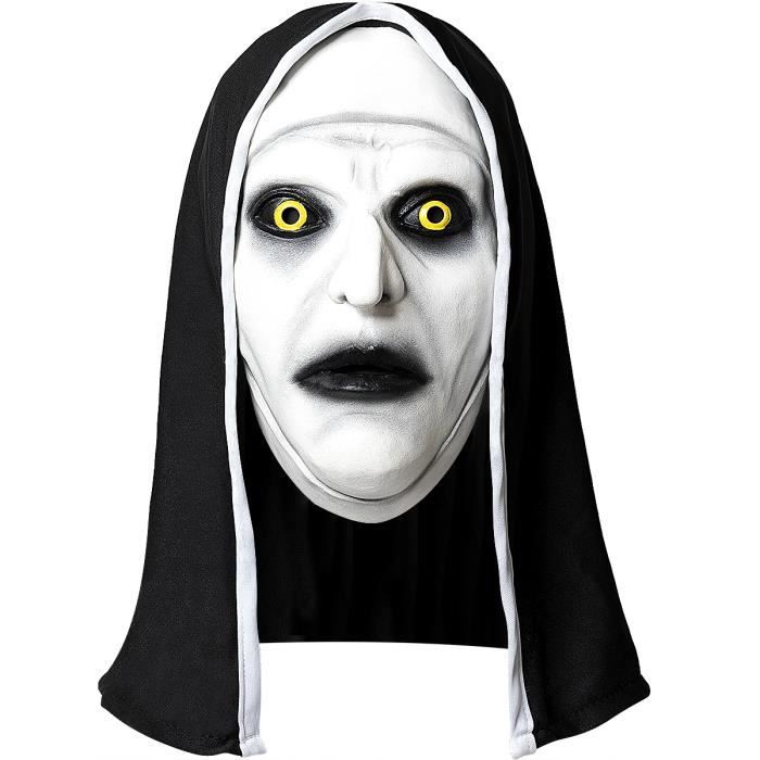 Masque La Nonne Valak pour femme et homme ▶ The Nun, Films de peur, Horreur, accessoire pour déguisement