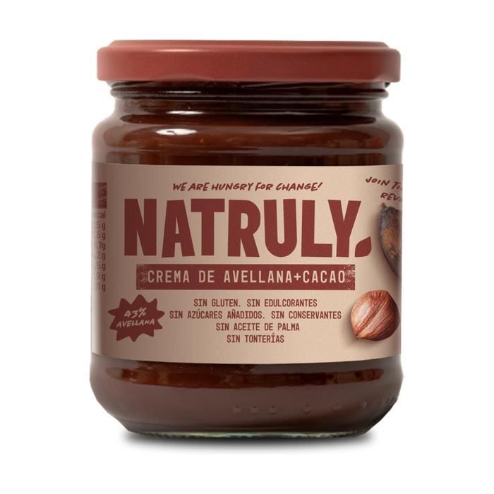 NATRULY - Crème de cacao et de noisettes 285 g