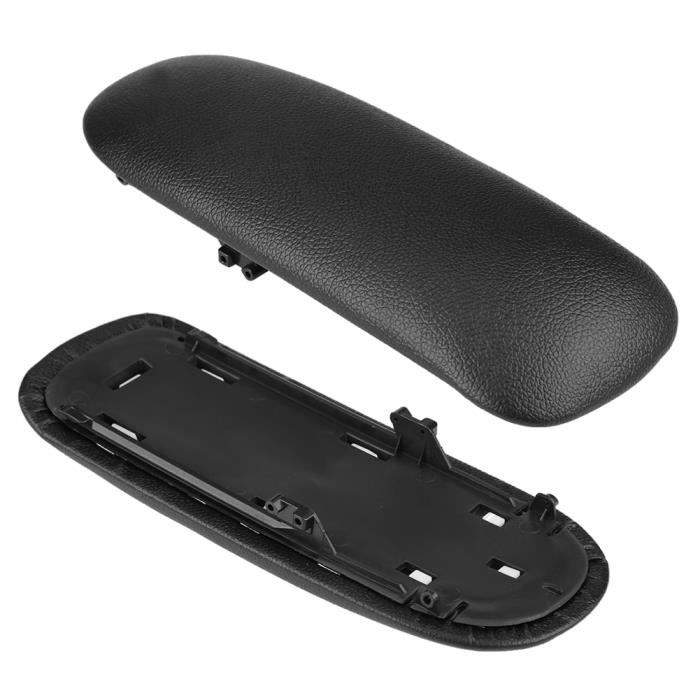 Console centrale EVGATSAUTO, cuir artificiel et plastique noir Console centrale accoudoir couvercle housse pour BMW Mini Cooper