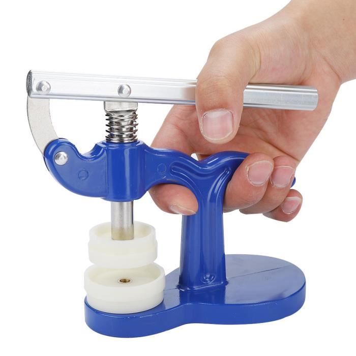 OUTILS D HORLOGER - Kit D'outils De Réparation Pour Montre Avec 12 Matrices Pour Toutes Les Montres Blue pratique -lushedmall®