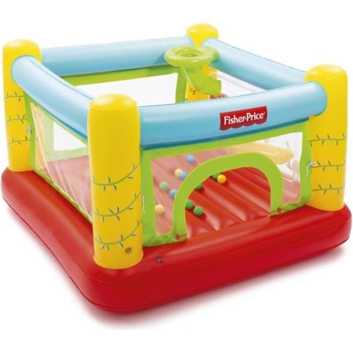 Château à balles gonflable pour enfants Fisher Price BESTWAY