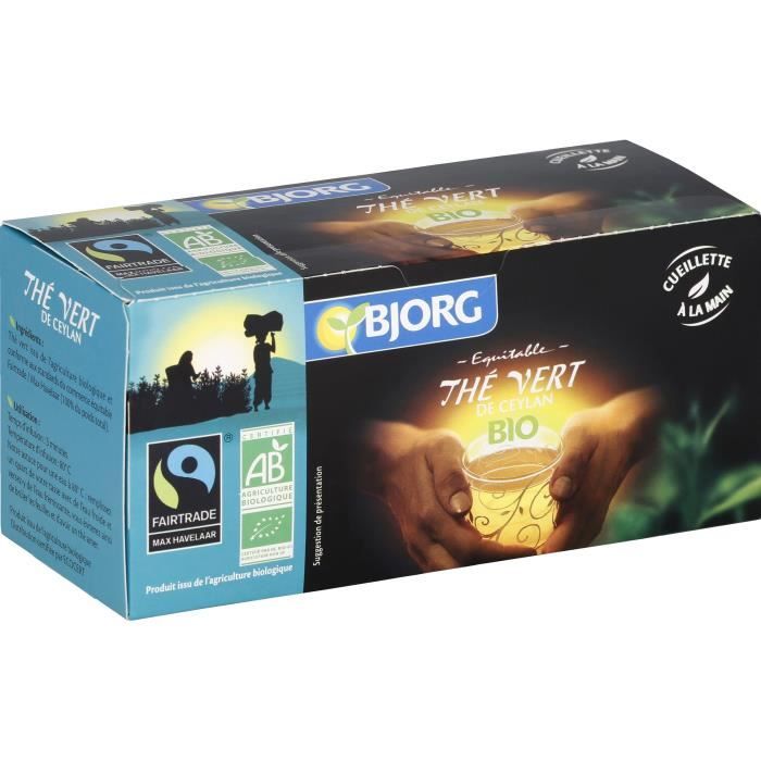 Bjorg Thé Vert 38g