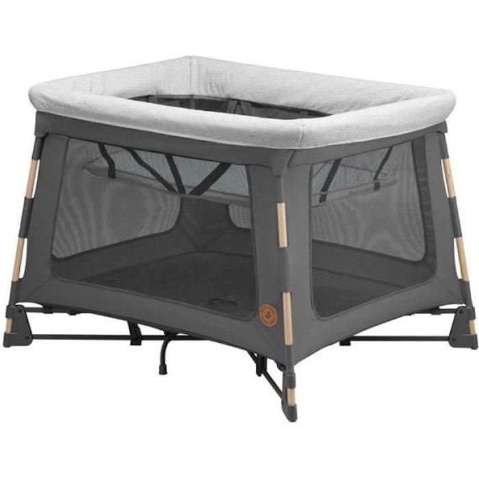 MAXI-COSI Swift Lit de voyage 3 en 1: Berceau, Lit et Parc, léger et pliable, De la naissance à 3.5 ans, Beyond Graphite