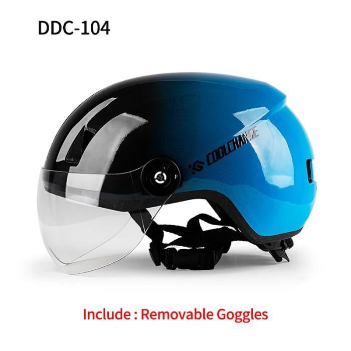 Casque vélo,Casque ultraléger de cyclisme, VTT ou vélo pour homme,accessoire moulé de manière intégrale, avec des - DDC-104[C51]