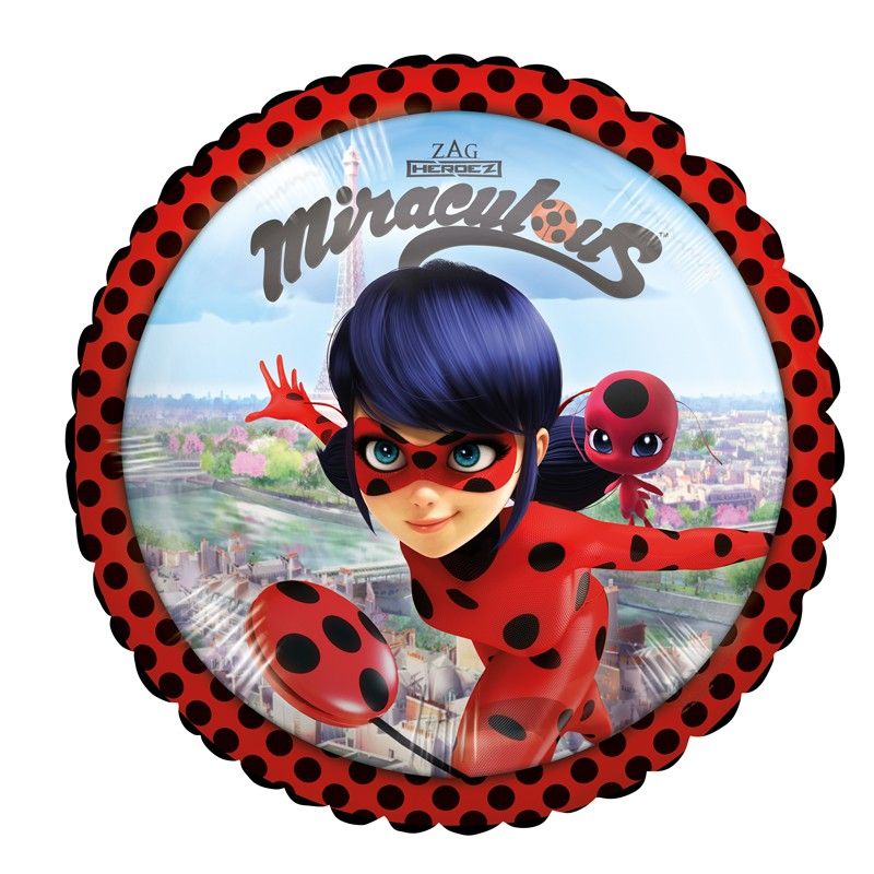 BALLON ALU MIRACULOUS LADYBUG