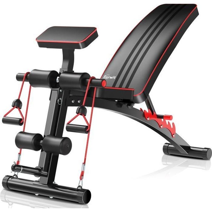 NSGMXT Multifonctionnelle Table de Levage Banc Haltère Pliante Réglable pour l'entraînement Physique