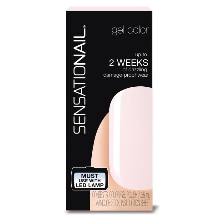 SENSATIONAIL Vernis gel semi-permanent Babydoll Pink 71692 - Rose