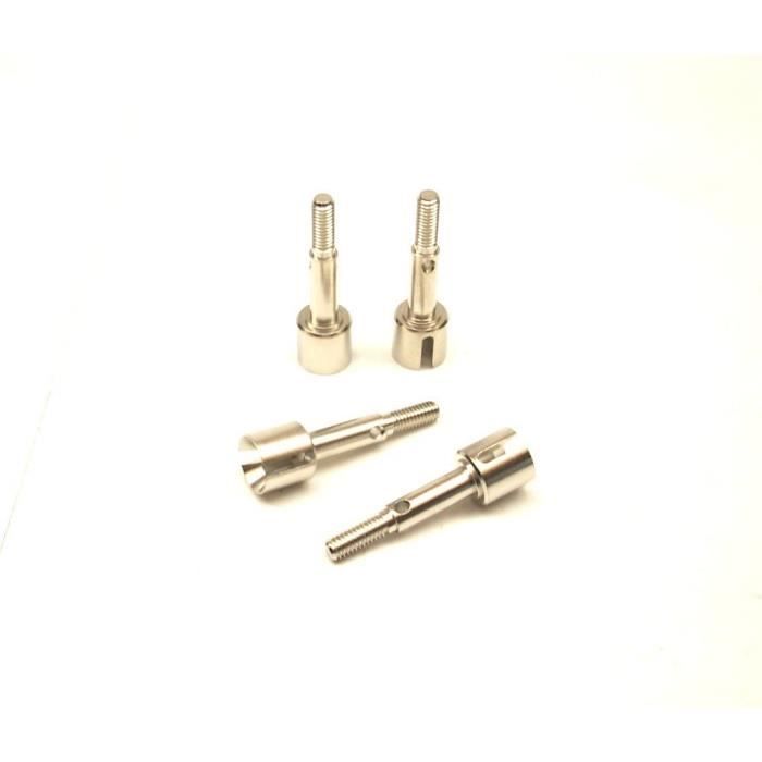 TAMIYA 1:10 TT-02 Chassis Tuning Axes de Roue 4 Pièce MB10 50823 T2R®