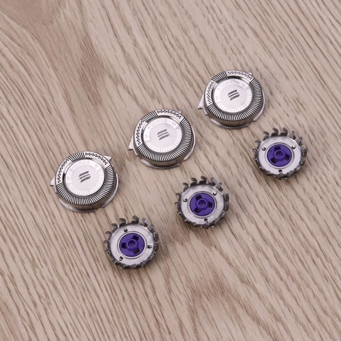3x Têtes Rechange pour Rasoirs Philips Norelco HQ8 / HQ8894 HQ7160 LAME DE RASOIR VENDUE SEULE