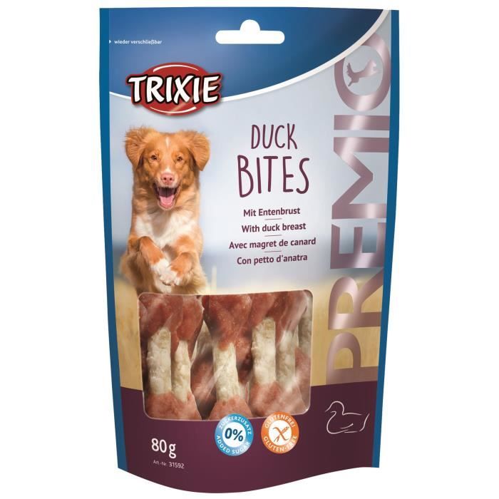 TRIXIE PREMIO Duck Bites 80 g pour chien