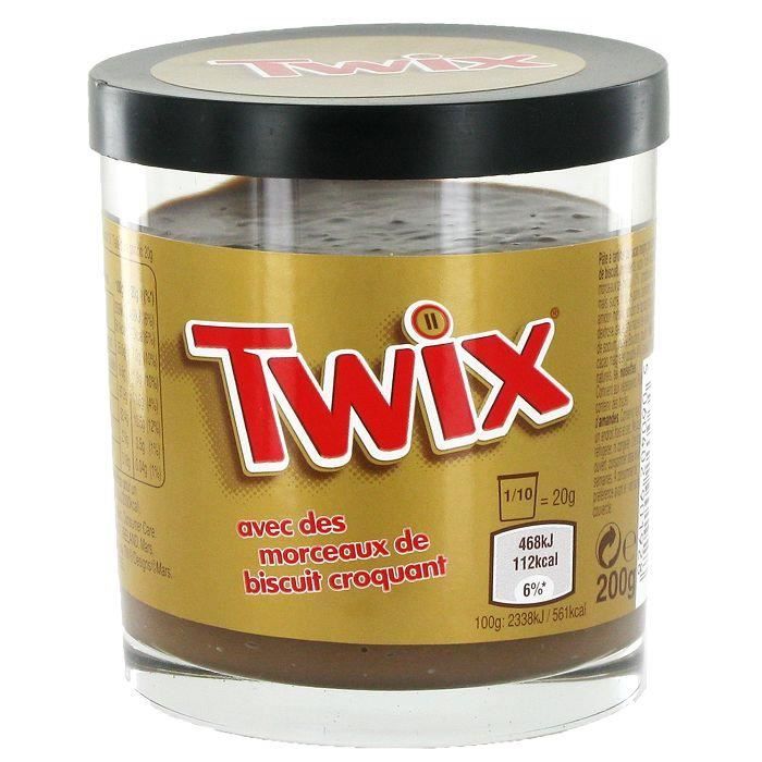 Pates à tartiner Twix 200g