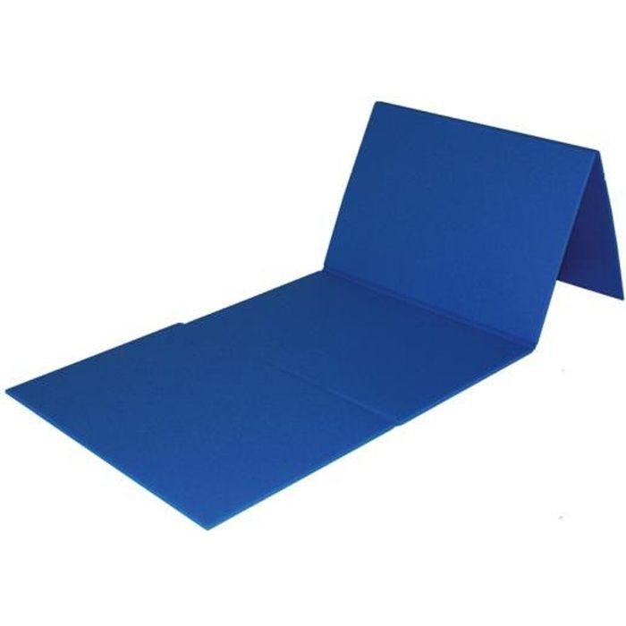 Natte de gymn pliable en mousse micro-cellulaire, 140 x 50 x 0.7 cm