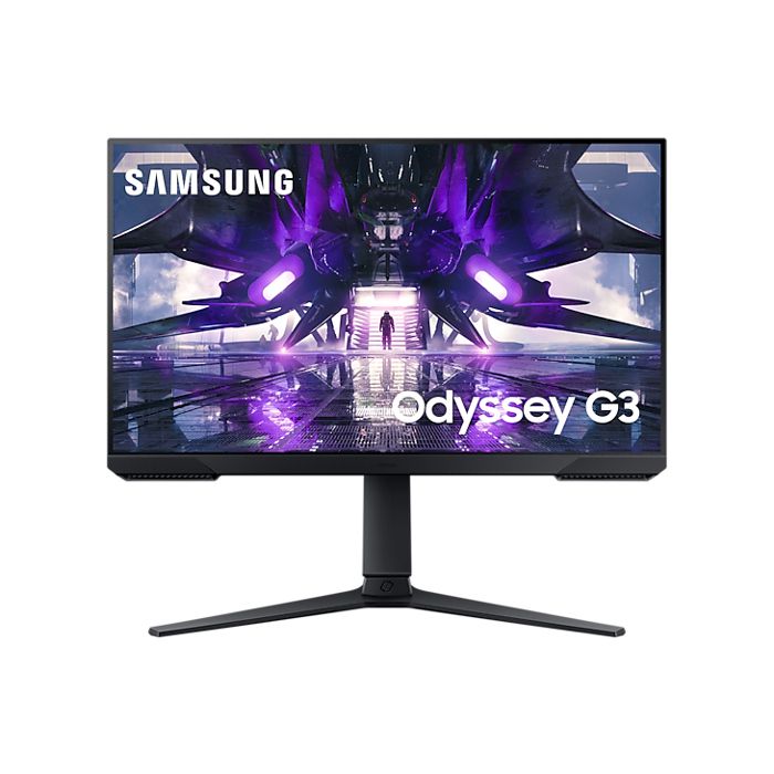 Ecran ordinateur Samsung – LS24AG30ANUXEN – 61cm/24 (1920×1080) Gaming Full HD 1ms HDMI 144 Hz DP Black