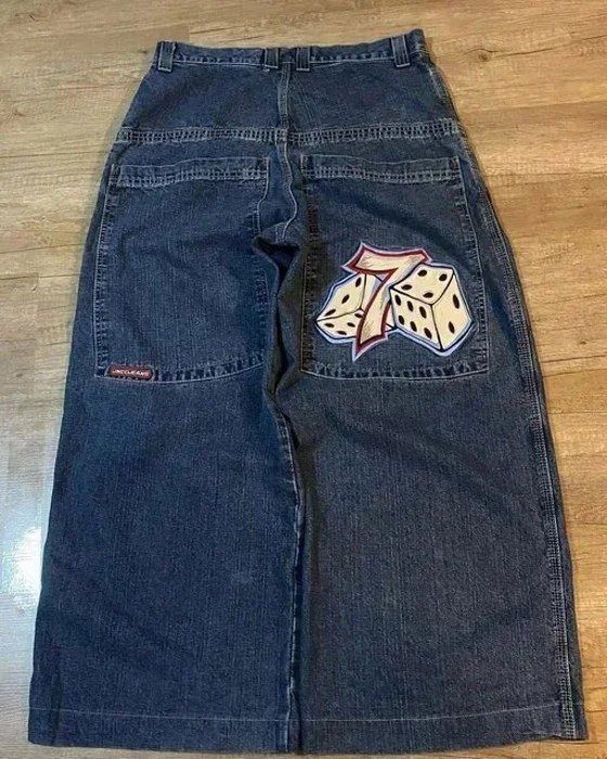 Jeans Baggy Homme Style Hip Hop - Pantalon Loose Large, Denim, Streetwear, Skater, Coupe Décontractée