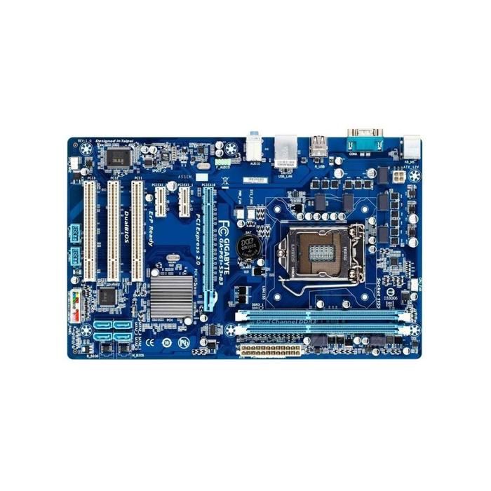 Carte mère GIGABYTE GA-P61-S3-B3 Intel H61 Socket LGA1155 2xDDR3 SDRAM 16GB ATX - Gigabyte