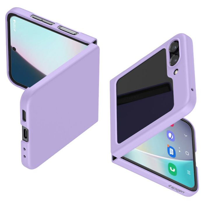 Coque de téléphone - Spigen - Airskin - Samsung Galaxy Z Flip 5 - Rose Violet - Protection contre les rayures