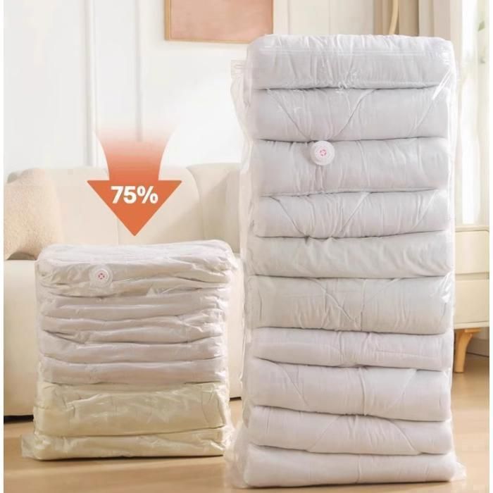 Amazon Housse De Rangement Couette Sous Vide VOUNOT® Lot De Sacs