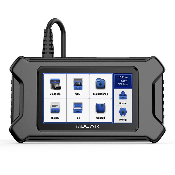 Mucar CS4 Valise Diagnostic Auto OBD2 Scanner EPB SAS TPMS TBA ETS FR