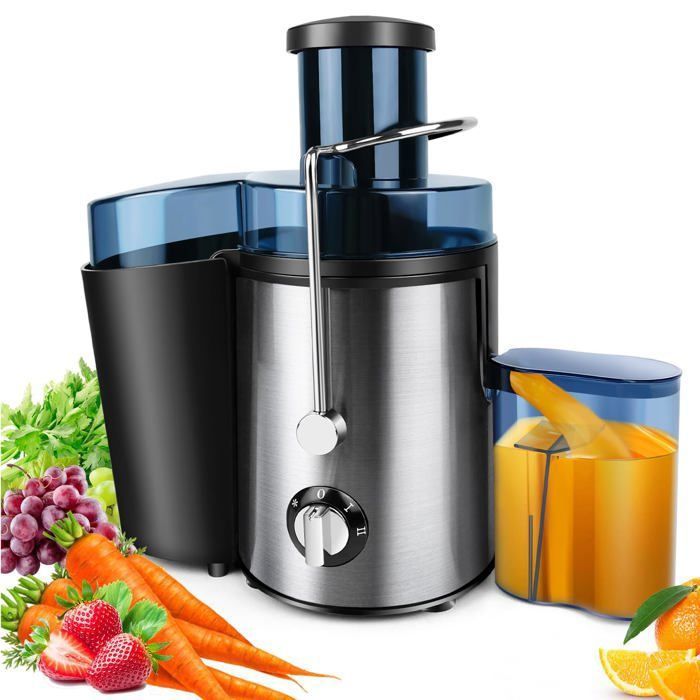 Centrifugeuse Extracteur de Jus Centrifugeuse de Fruits et Legumes: 2 Vitesses 1000W Extraction Jus Rapide et Efficace YYV - Yyv