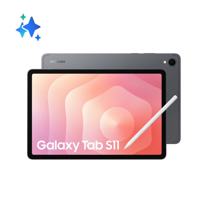 Samsung Galaxy Tab S11 Tablet 12GB RAM 128GB Grigio Batteria Lunga Durata