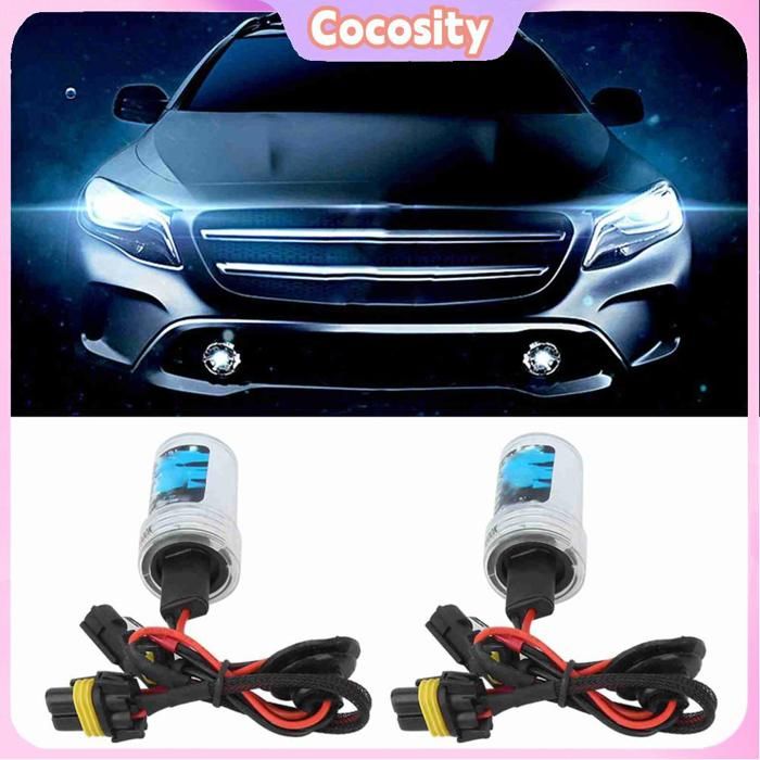 Cocosity ampoule au xénon Kit De Phares Au Xénon H7 Ballast Argenté Ultra Fin Pour Voiture H7 8000K 12v moto feu