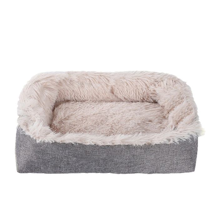 Coussin pour chat - Tapis chauffant auto-peluche - Tissu peluche chaud - Convient aux chats et aux petits chiens - Fonction 2 en