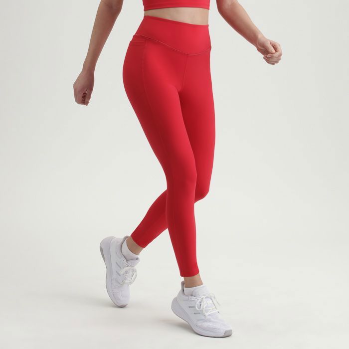 Dim Move Legging de sport sculptant Dim Move Rouge clair - Cdiscount Prêt-à-Porter