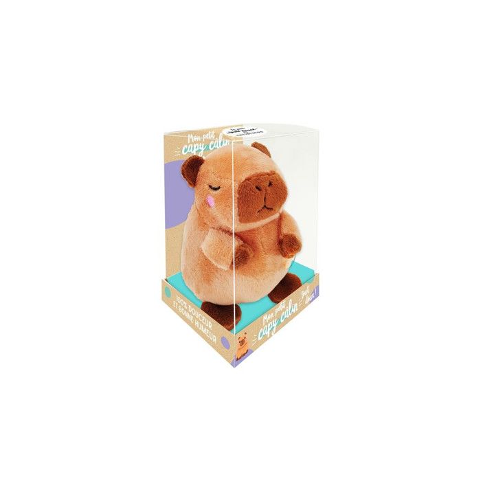 Larousse Mini Coussin anti-stress - LAROUSSE - Capy câlin - mini plush capybara ...