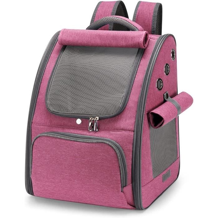 Meilleurs prix pour Sac à Dos pour Chat Chien, Sacs Dos de Transport Confortable Respirant pour Petit Animal, pour Voyages Randonnée Camping nosku
