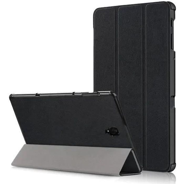 Housse Samsung Galaxy Tab A 10.5 SM-T590 SM-T595 Protection fonction Réveil -sommeil automatique Housse - Noir