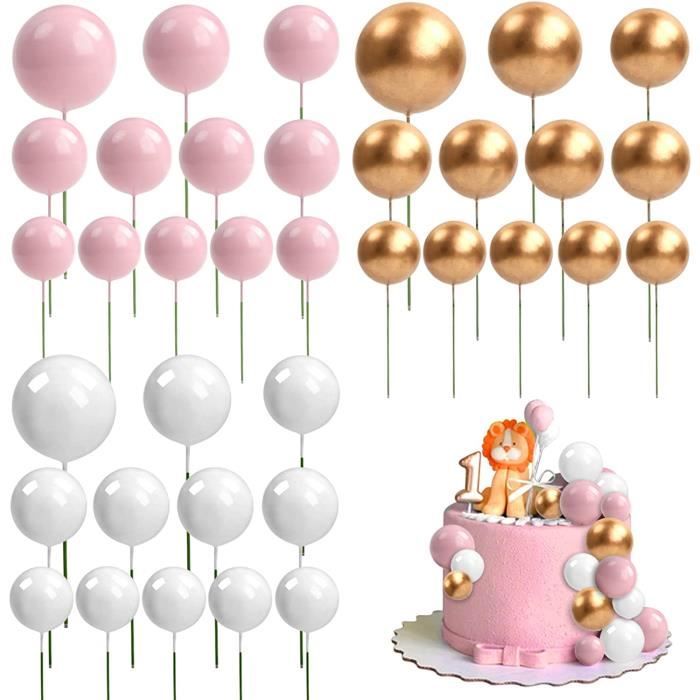 Mini Ballons Topper Gâteau Balle Gâteau Topper Mini Topper De