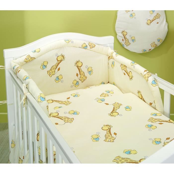 BlueberryShop Literie pour enfants Housse oreiller 42 x 62 cm Housse couverture 120 x 150 cm Pour enfants 0-7 ans Bleu Mouton 