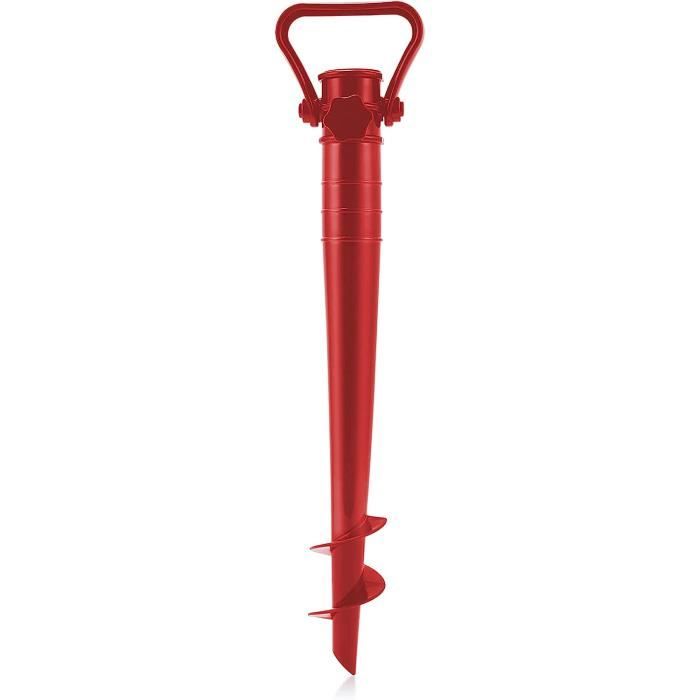 Support Parasol Sable 42 Cm Piquet Pour Parasol De Plage 42 Cm En ABS - Embout Pour Fixer Parasol Dans Le Sable, Diamètre 20-32 Mm Ancrage Parasol ABS