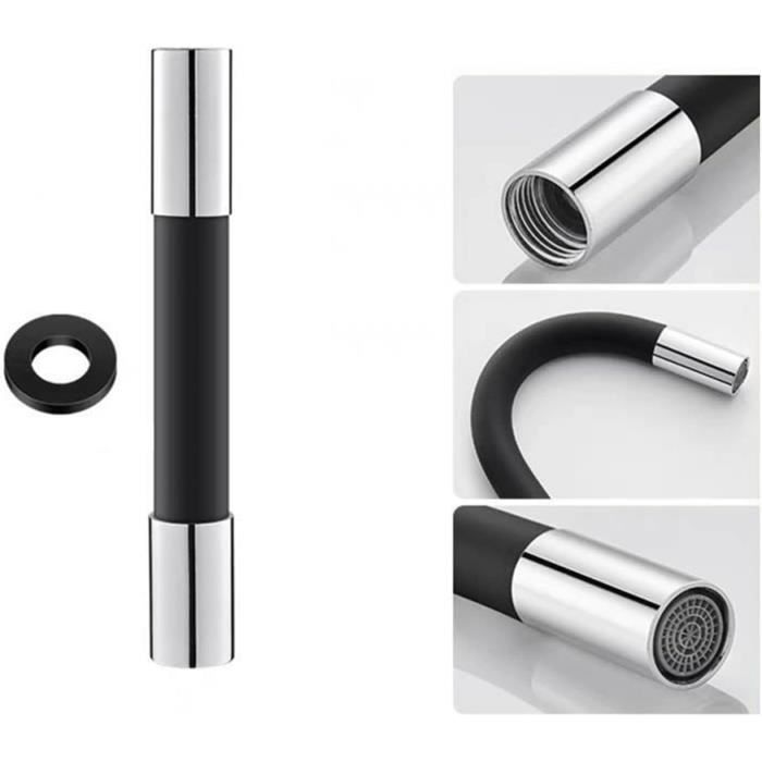 Rallonge De Robinet De Cuisine À Rotation À 360 Degrés Fixation De Pulvérisateur De Robinet De