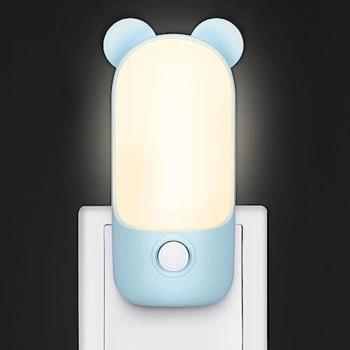 Veilleuse Prise Electrique, Veilleuse pour Enfants avec 2 Modes, LED Lampe  de Nuit Allaitement pour Décoration de Chambre - Cdiscount Puériculture &  Eveil bébé