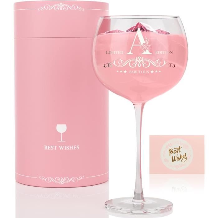 Tasses En Verre Initiales Avec Couvercles Et Pailles, Cadeau Personnalisé Pour Femme, Tasse à Café Glacé, Cadeau D'anniversaire Et De Demoiselle D'honneur (taille S