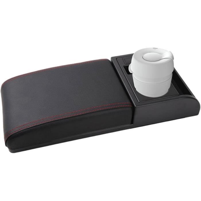 Console Universale Per Sedile Camion Con Portabicchieri – Nera – Organizer Portaoggetti Per Auto
