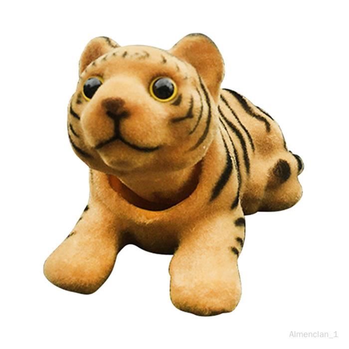 Décoration Tableau De Bord Voiture - Golden Retriever Endormi Sur Tapis - Figurine Peluche Réaliste