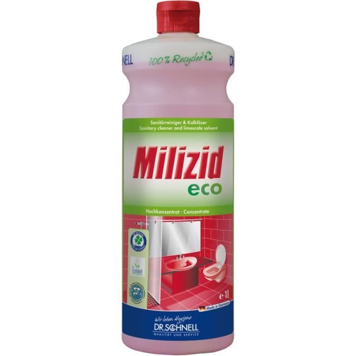 Dr. Schnell Milizid eco 1 litre Nettoyant pour sanitaires et détartrant
