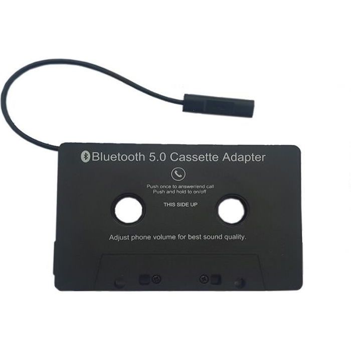 adaptateur de Cassette Bluetooth 5.0, récepteur convertisseur de Cassette Audio pour voiture, adaptateur Aux pour [155404B]