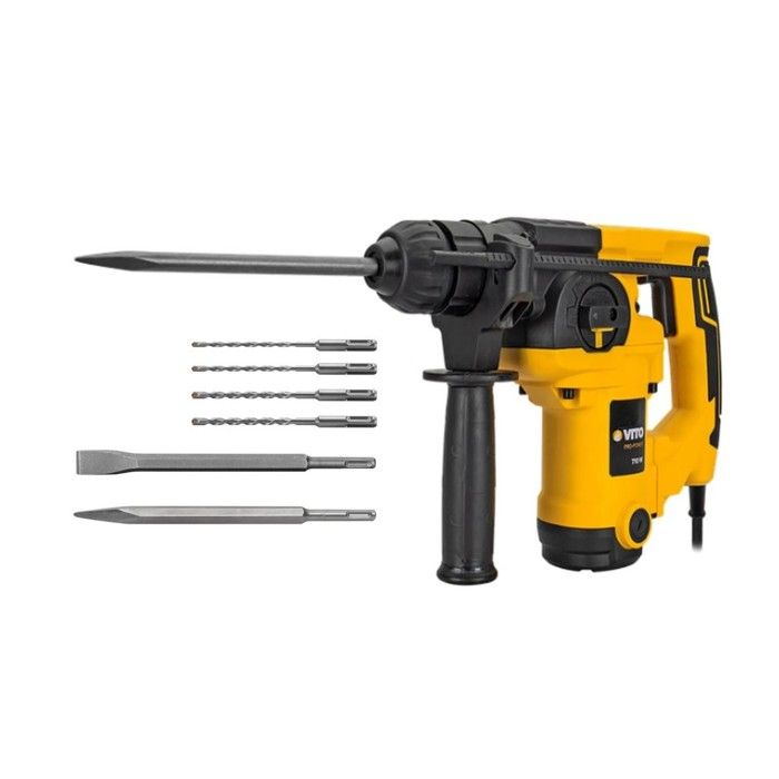 Ensemble Marteau Piqueur Perforateur + Foret 2600 W 5,5j