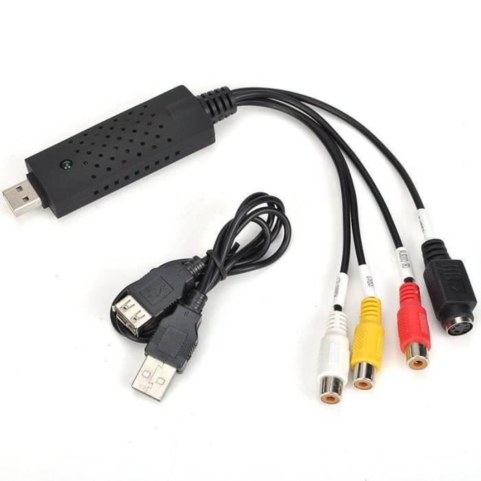 Carte d'acquisition vidéo USB 2.0, HDMI, câble mâle à mâle 80cm