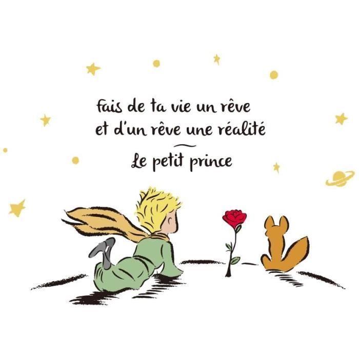 Le Petit Prince Citations Le Petit Prince Citations Rose Horloge Murale Horloges Maison