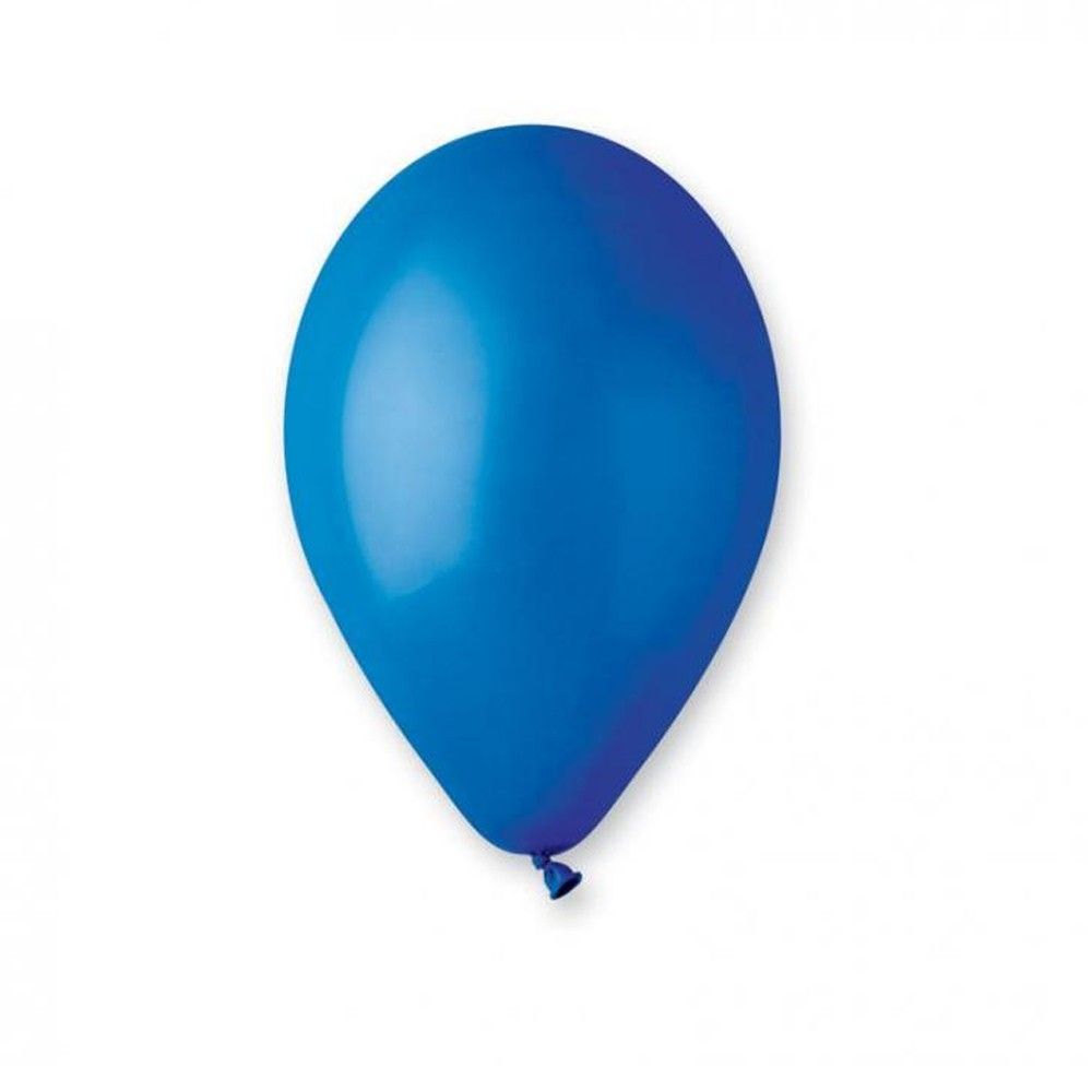 Sachet de 10 ballons bleu bebe diam 30 cm