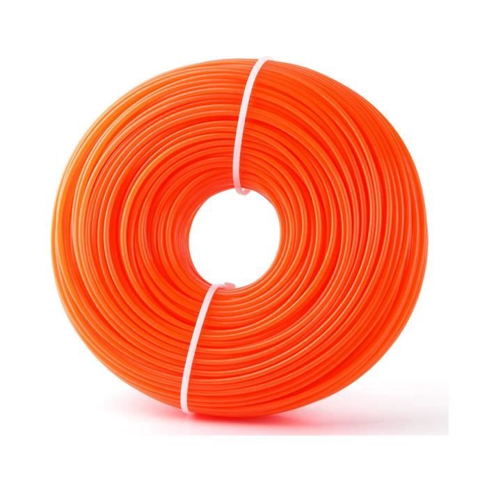 Fil pour Débroussailleuse Rond 2,4mm x 100 m DIY Bobine de Fil — free download