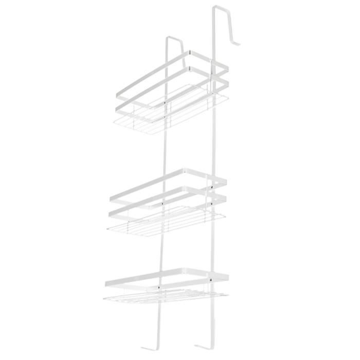 étagère de douche en acier inoxydable - hhengdafs - étagère à suspendre - blanc - contemporain - design